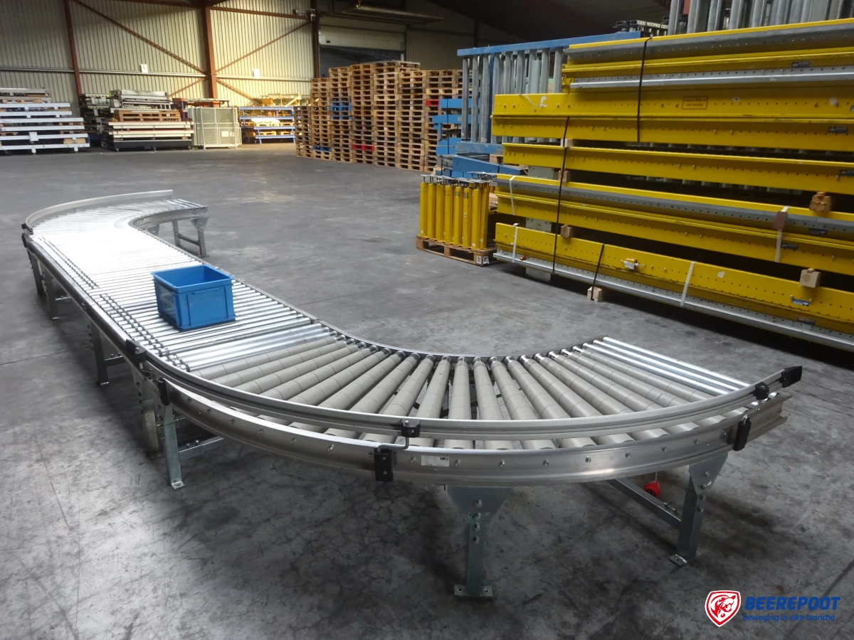 Rollenbaanbochten, drive